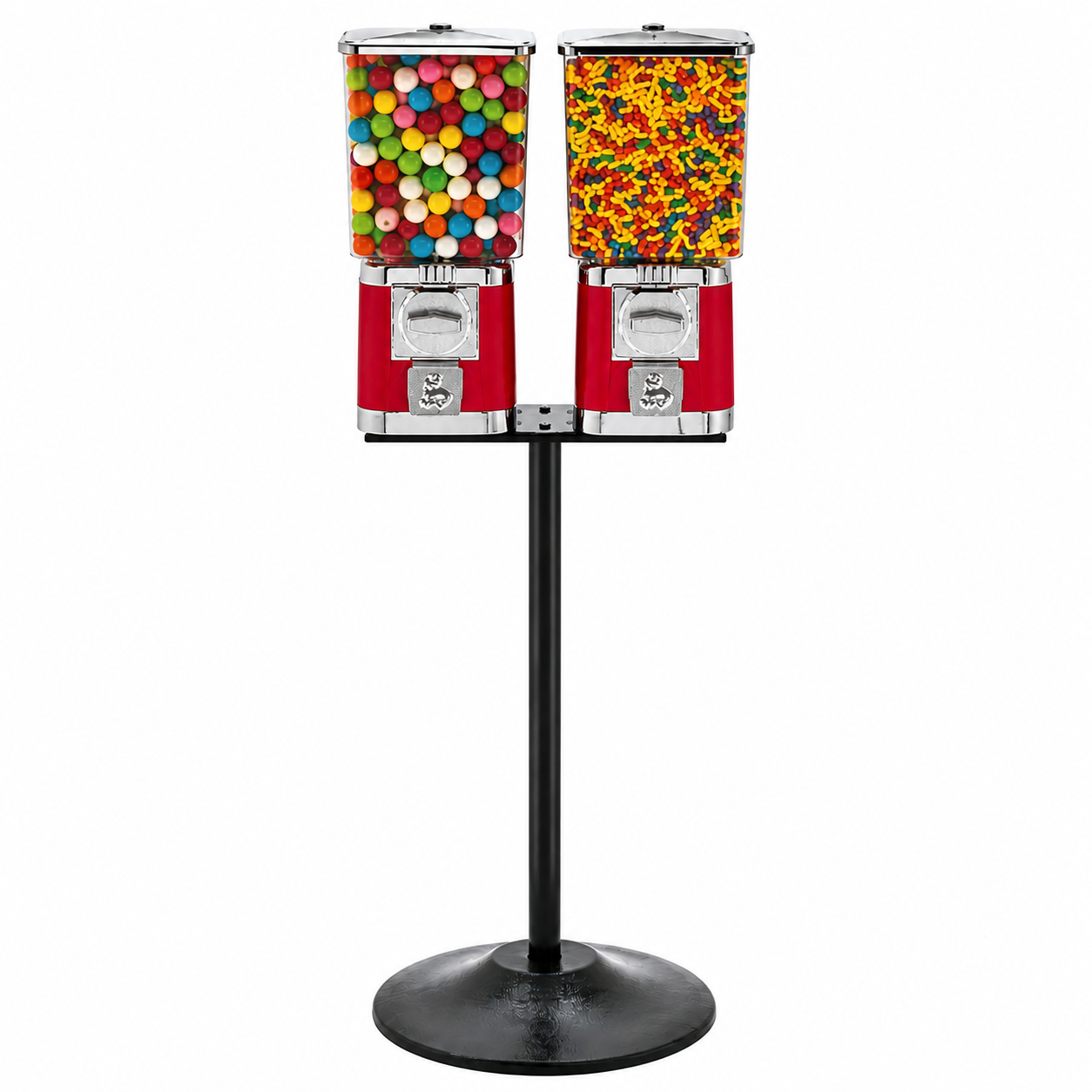 Rhino Supreme Double Head Vending Machine with Stand (Red)