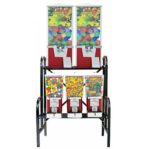 5 Machine Vending Rack - Rhino Pro + Super Pro