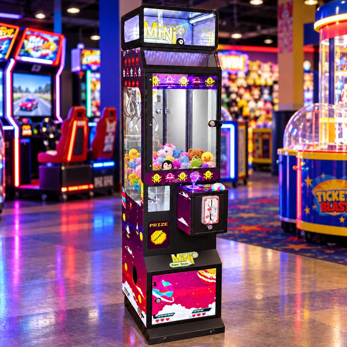 Spaced Out Mini Super Claw Machine