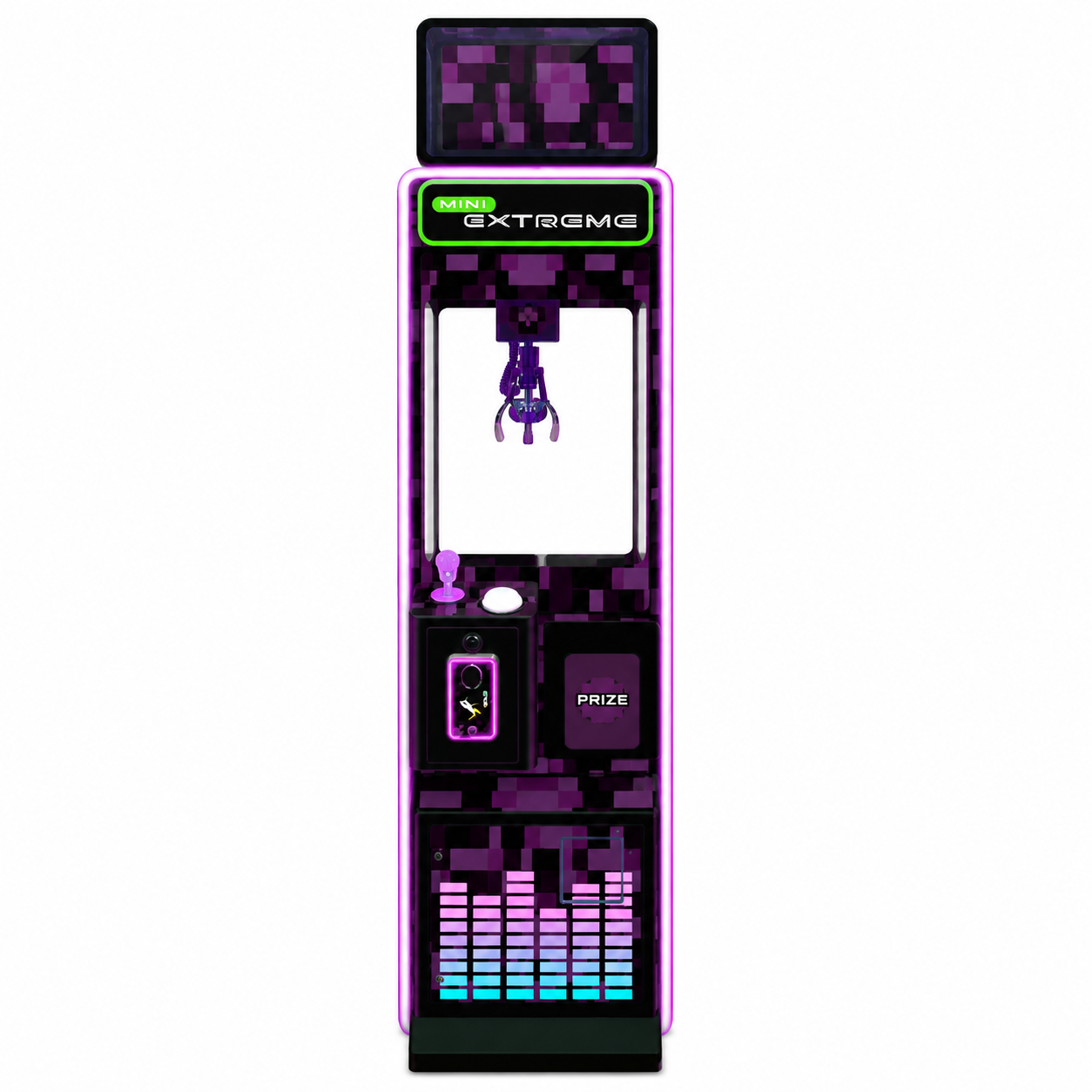 8 Bit Black Mini EXTREME - Super Mini Extreme Claw Machine