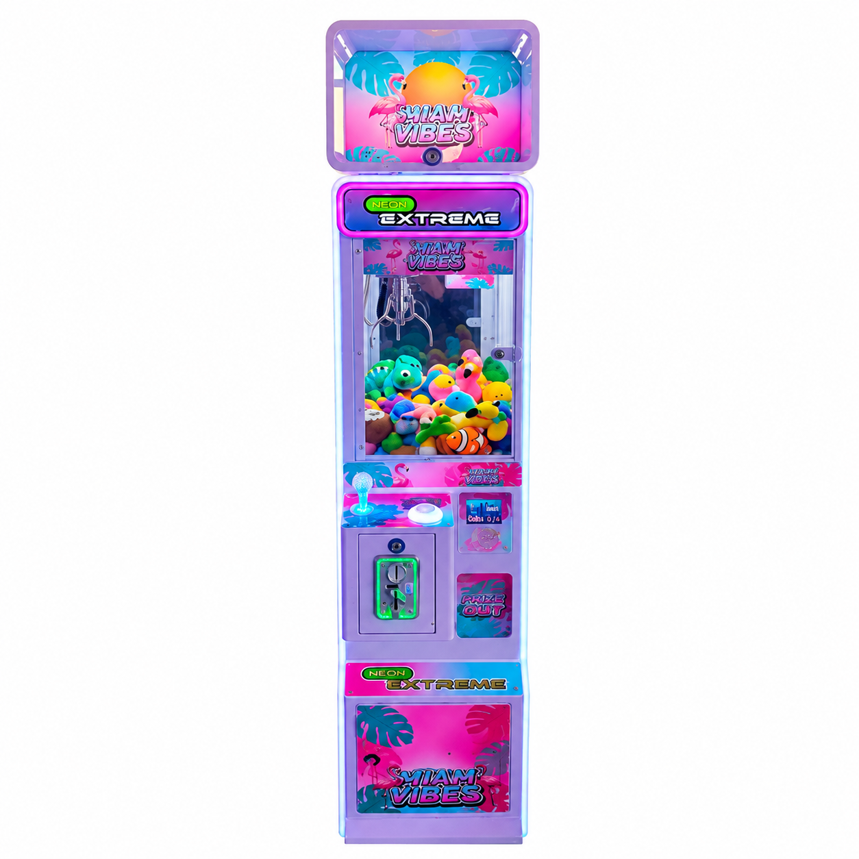 Miami Vibe Mini Extreme - Claw Vending Machine