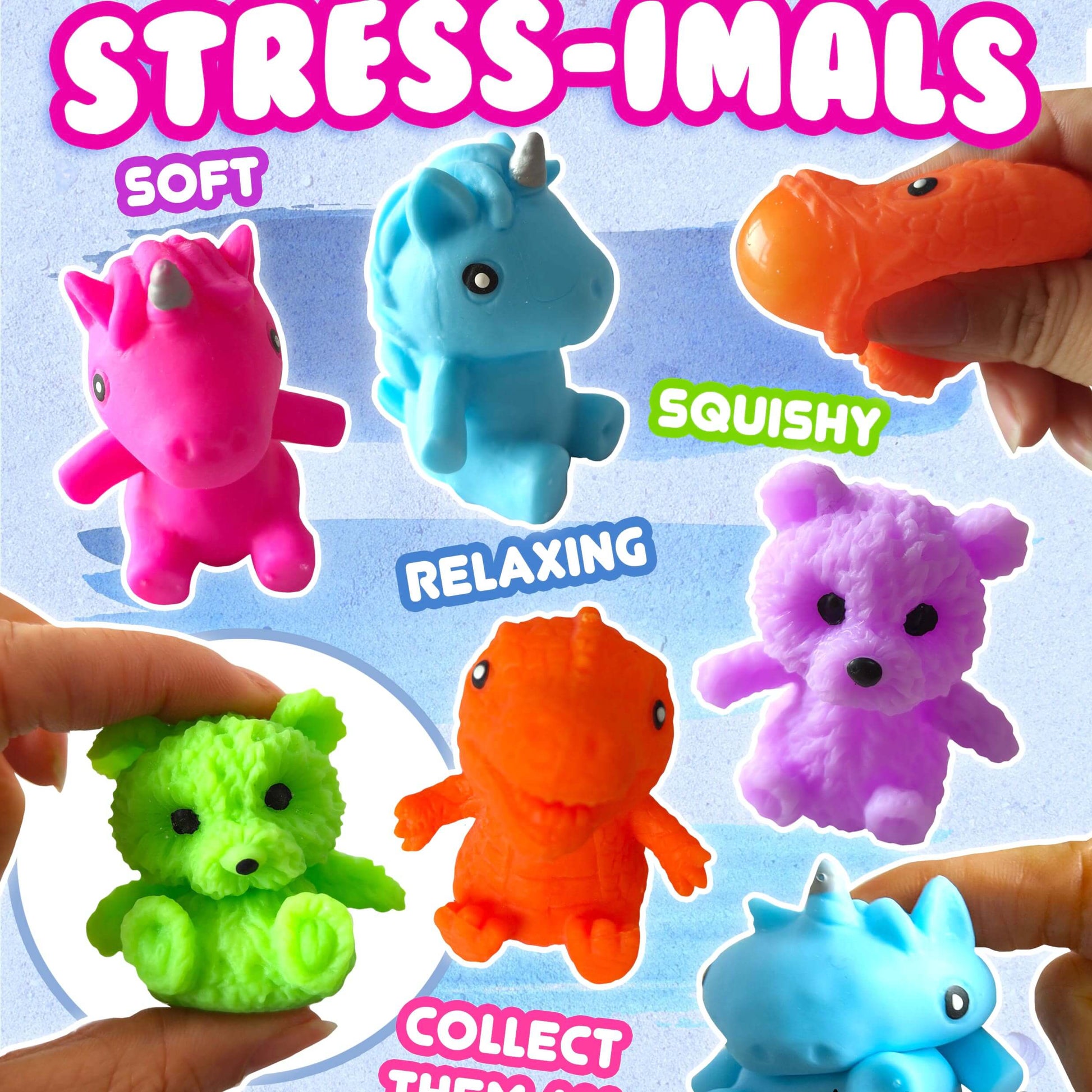 Stressimals Vending Capsules (2-inch) 250 ct