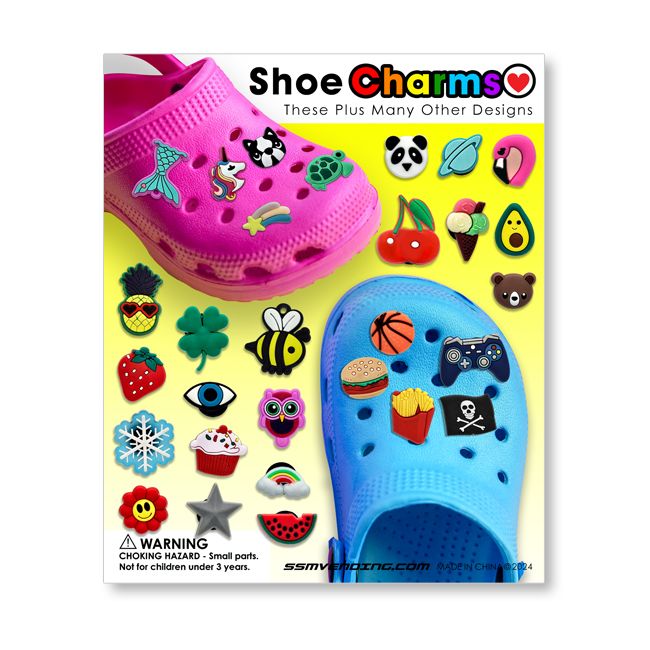 Shoe Charms Vending Toys (1-inch) 250 ct