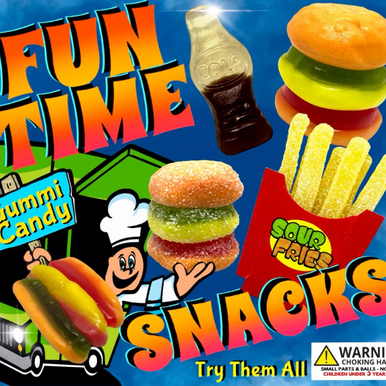 Fun Times Snack Vending Toys (2-inch) 250 ct