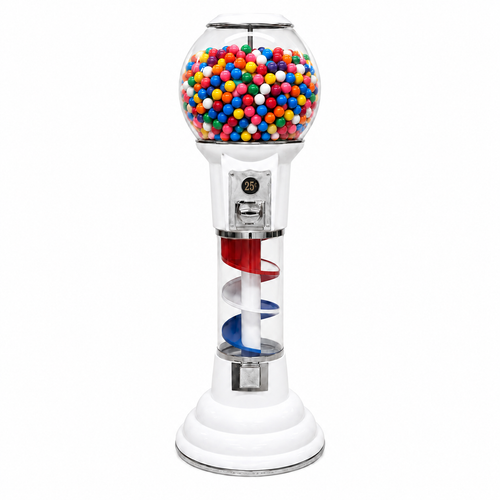 Spin 'N Drop Gumball Machine (White)