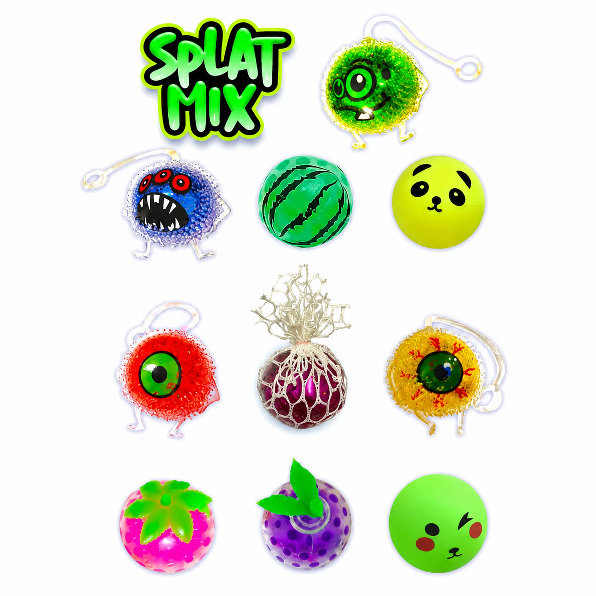 Splat Mix Vending Capsules (2-inch) 250 ct