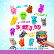 Squishy Pets Vending Capsules (1-inch)