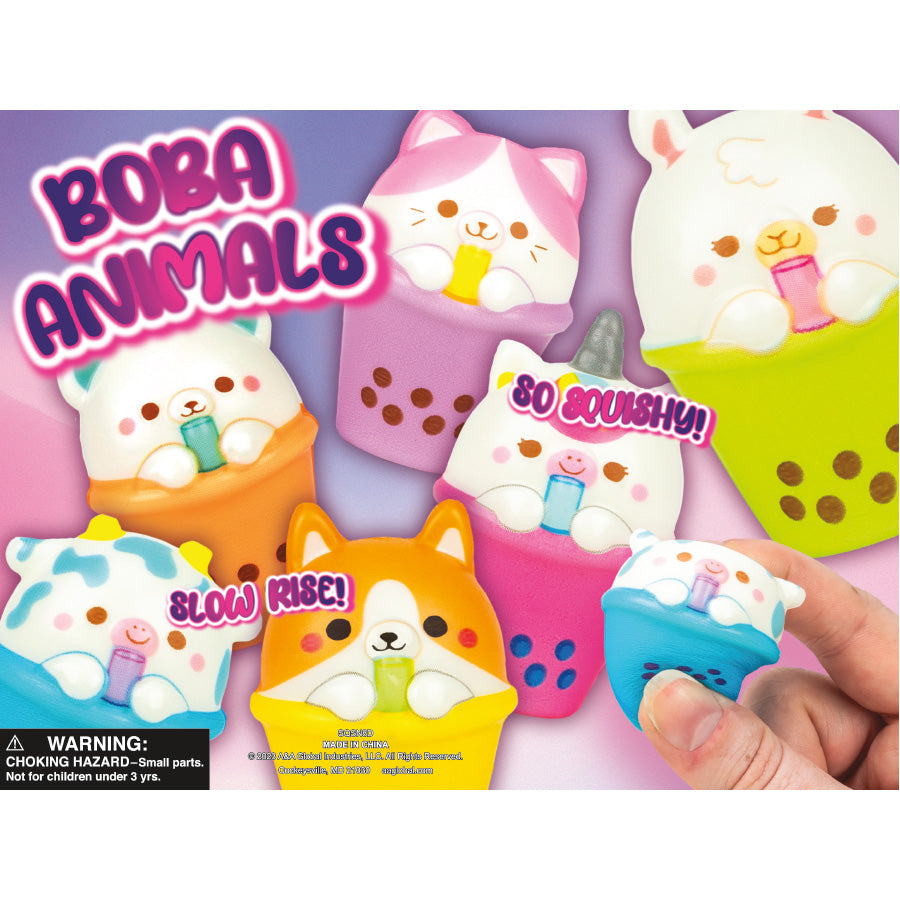 Squishy Bubble Tea Animals Vending Capsules (2 inch) 250 ct