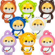 Squishy Animals in Costumes Bulk Vending Toys (100 ct)