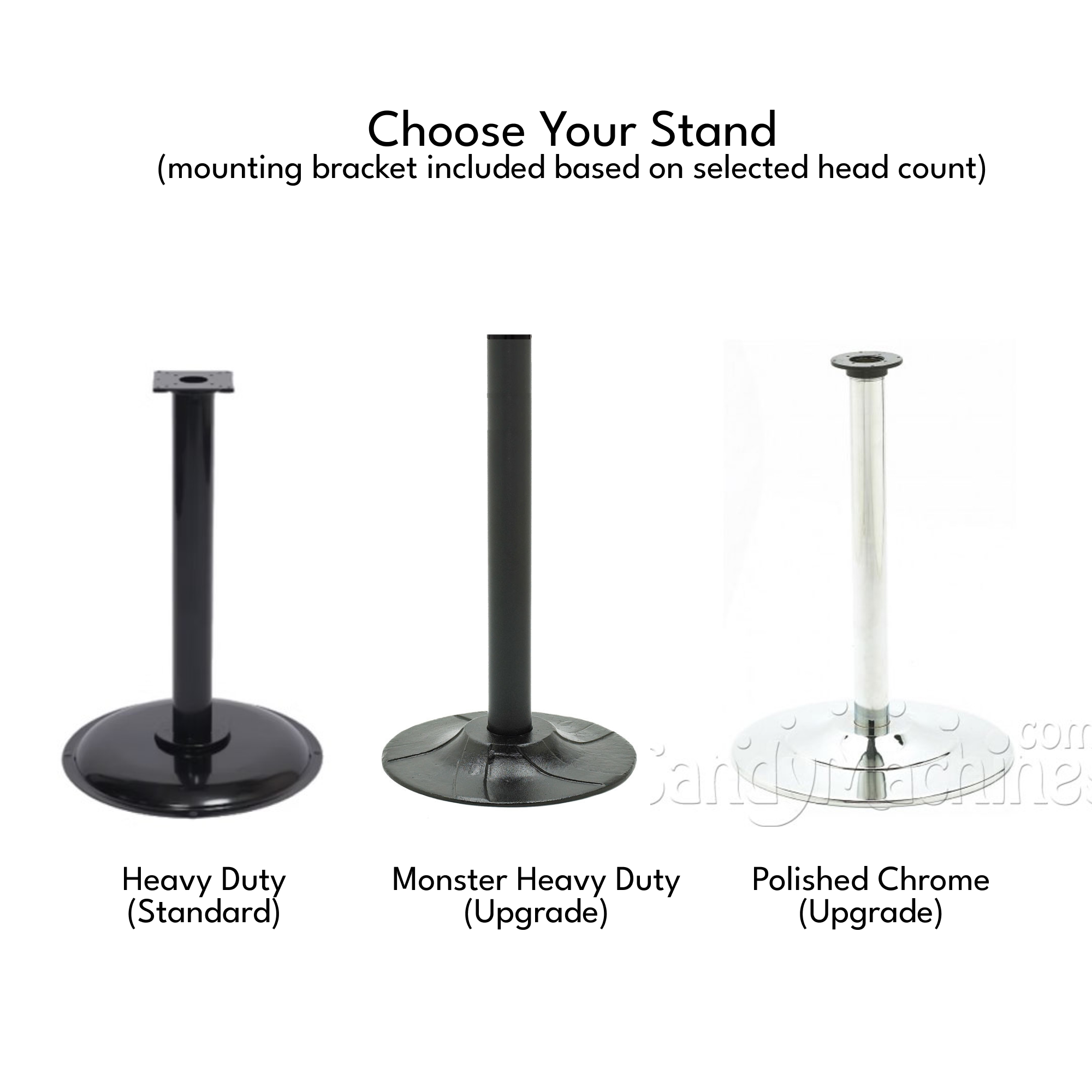 Rhino Pro Single, Double, or Triple Head Vending Machine with Stand