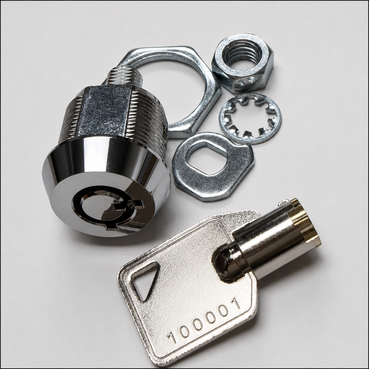 Eagle Sticker Tattoo Machine Lock & Key Set