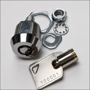 Eagle Sticker Tattoo Machine Lock & Key Set