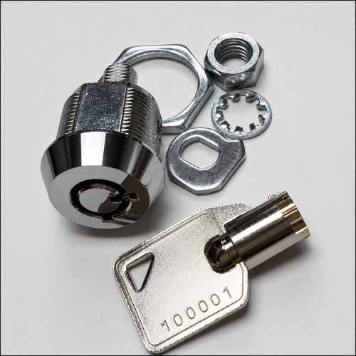 Eagle Sticker Tattoo Machine Lock & Key Set