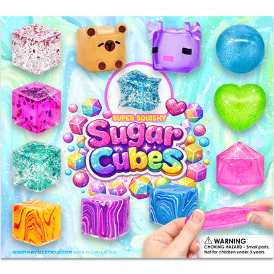 Sugar Cubes Vending Capsules (2-inch) 250 ct