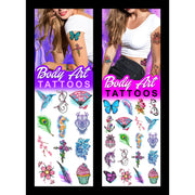 Body Art Temporary Vending Tattoos (300 ct)