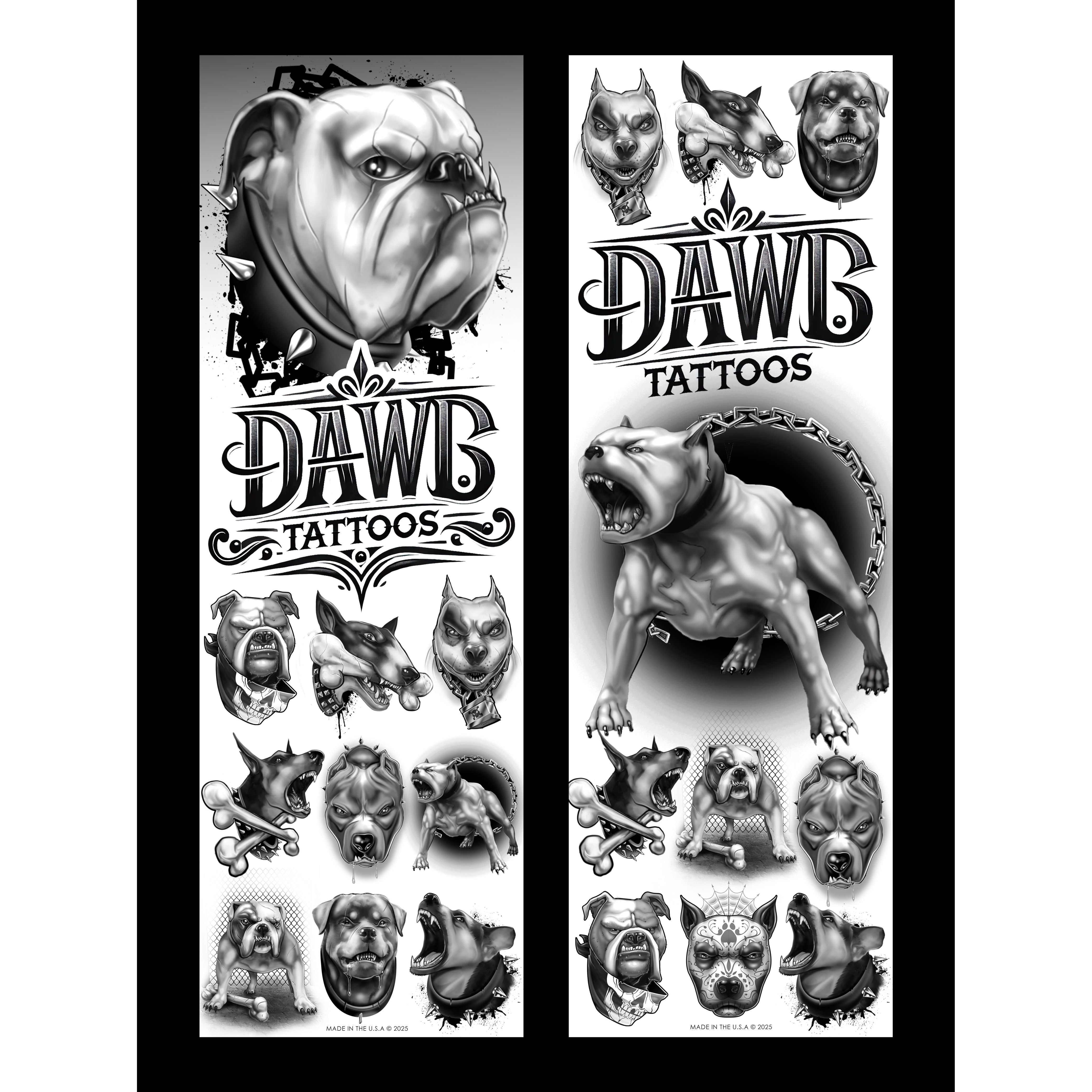 Dawgs Tattoos (300 ct)