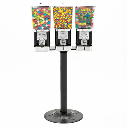 Rhino Pro Triple Head Vending Machine Stand (Black)