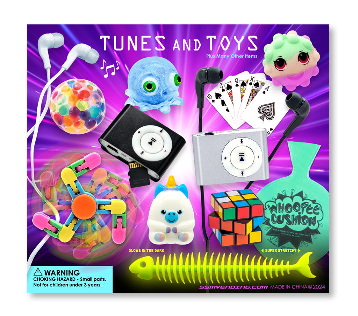 Tunes and Toys Vending Capsules (2 inch) 250 ct