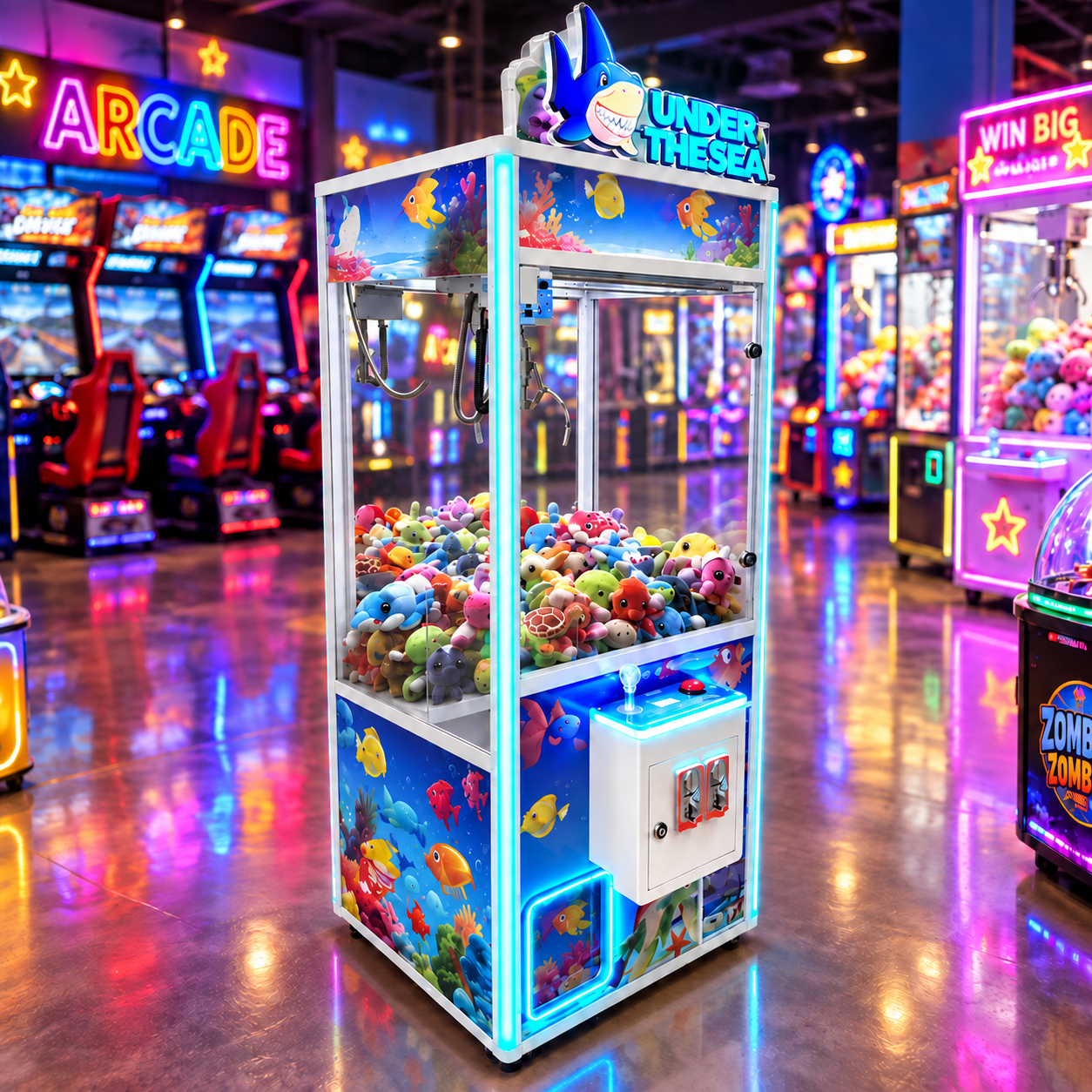 Under The Sea 31 Claw Machine