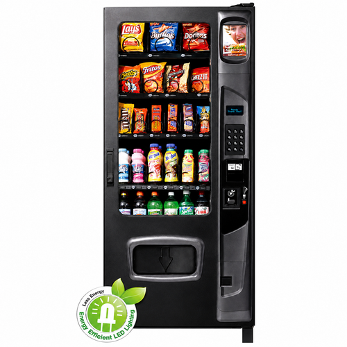 Dual Zone Snack and Soda Vending Machine (25 Selections)