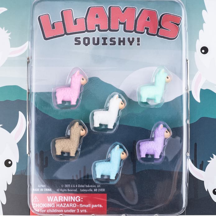 Alpaca Squishes Vending Capsules (1-inch) 250 ct