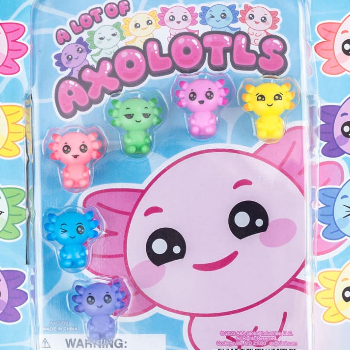 Axolotl Figurines Vending Capsules (2 inch) 250 ct