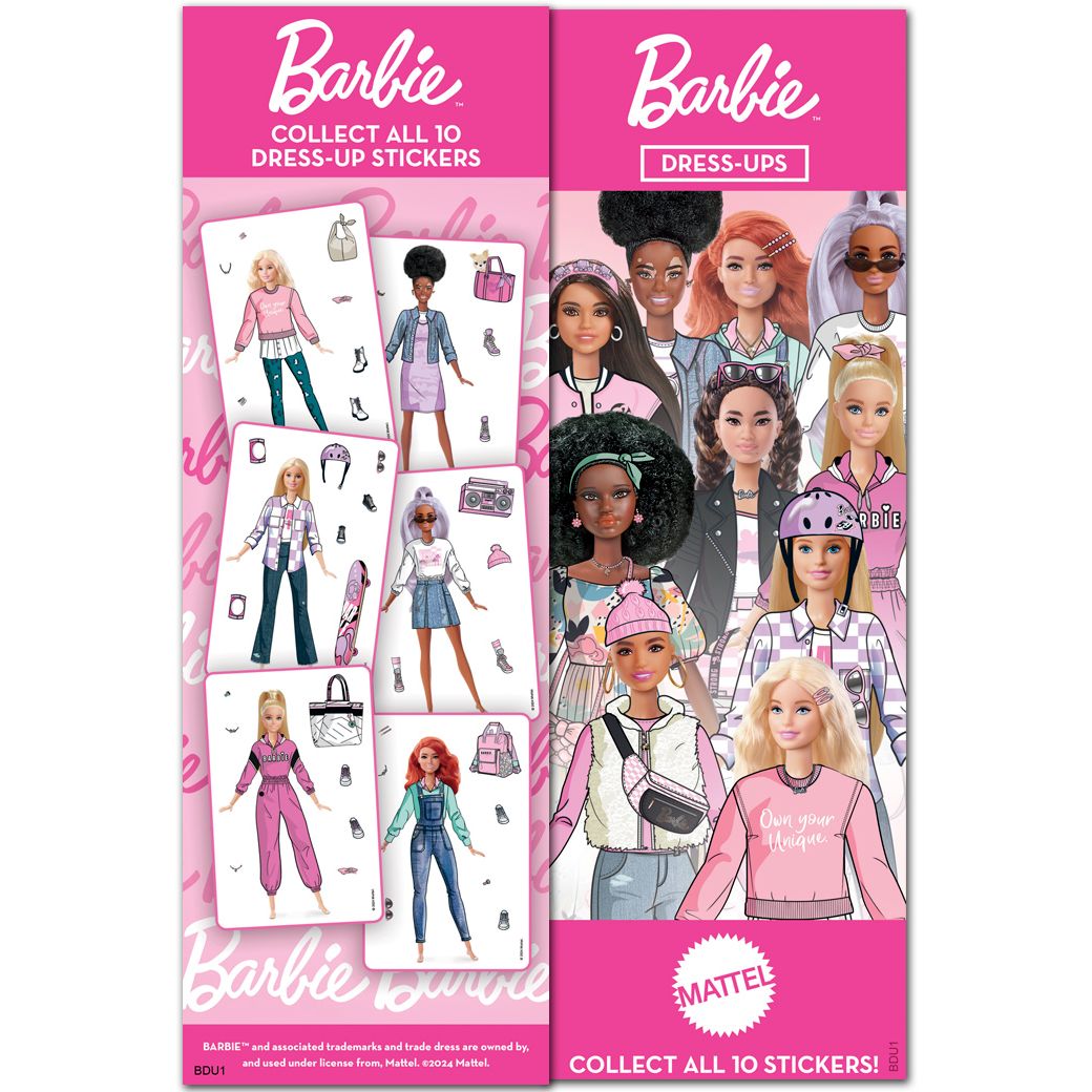Barbie Dress Up Stickers (300 ct)
