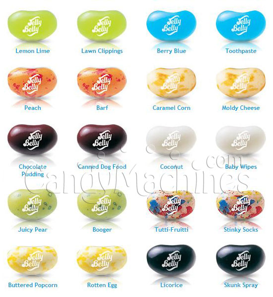 5 BeanBoozled Jelly Beans 1.6 oz Boxes