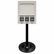 Rhino 3 Column Sticker Tattoo Machine (Beige)