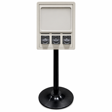 Rhino 3 Column Sticker Tattoo Machine (Beige)