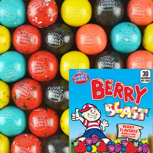 Dubble Bubble Berry Blast Gumballs, 1-inch (850 ct)