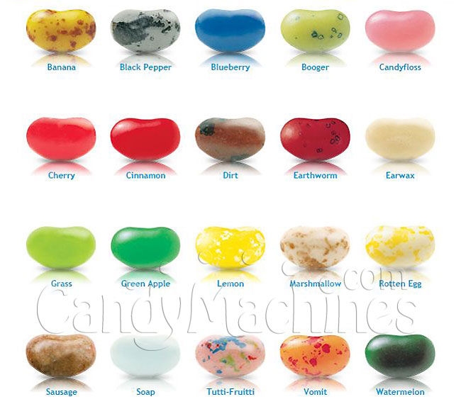 5 Pack Harry Potter Bertie Botts Jelly Beans Individual 1.2 oz Box
