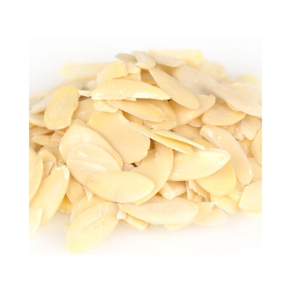 Blanched and Sliced Bulk Almonds 25 lbs