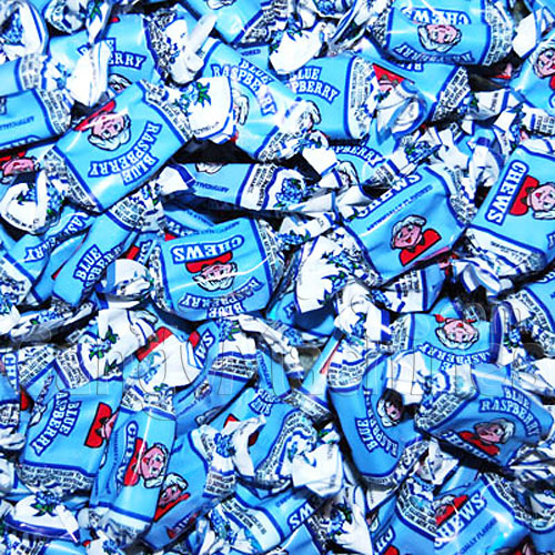 Blue Raspberry Chews Candy