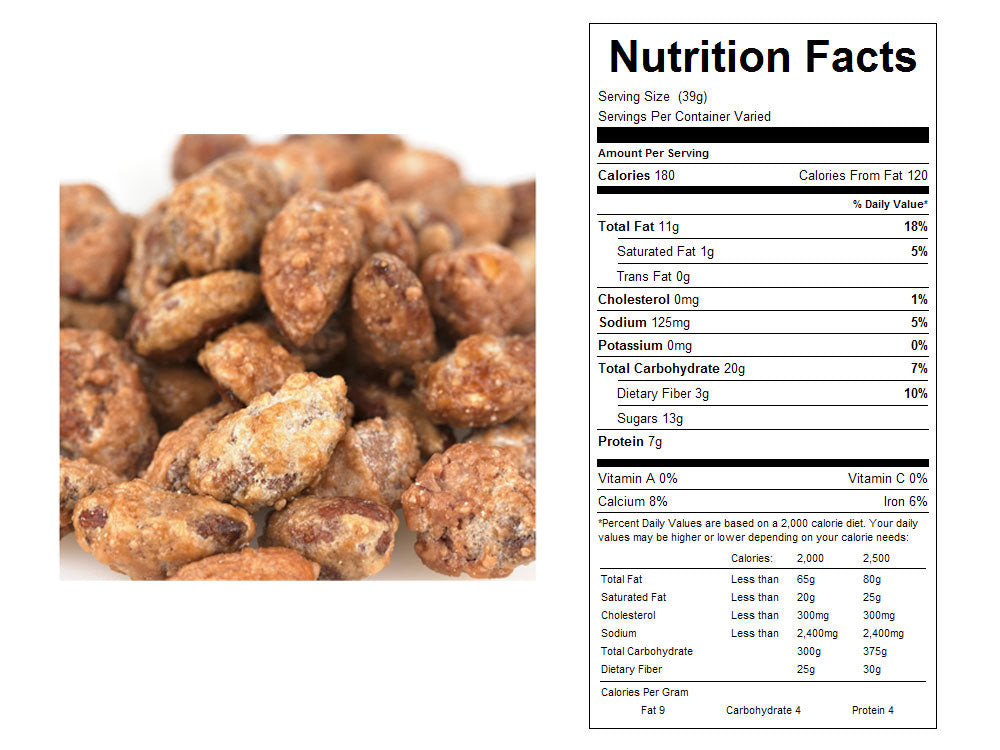Butter Toffee Coated Bulk Almonds