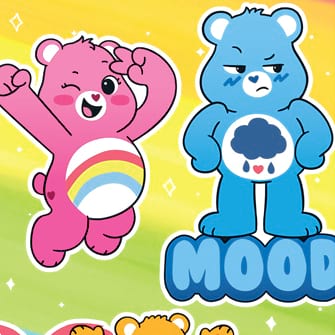 Care Bears Vending Stickers
