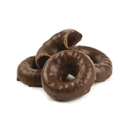 Chocolate Covered Raspberry Jell Rings Bulk Candy 5 lbs