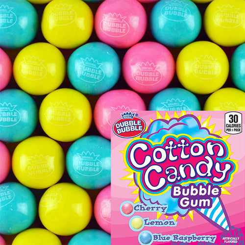 Cotton Candy Gumballs (1-inch) 850 ct