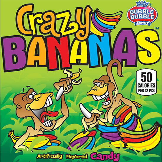 Crazy Bananas Candy