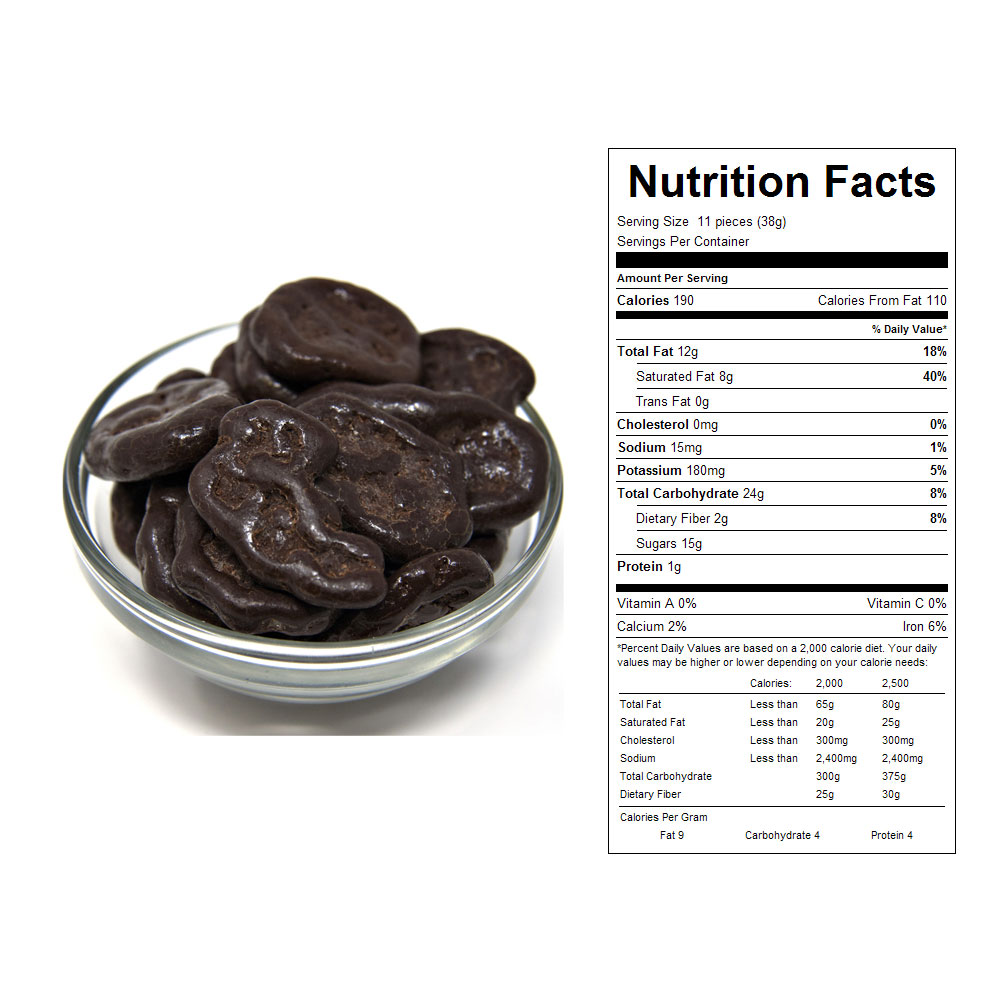 Dark Chocolate Banana Chips Bulk Candy 15 lbs