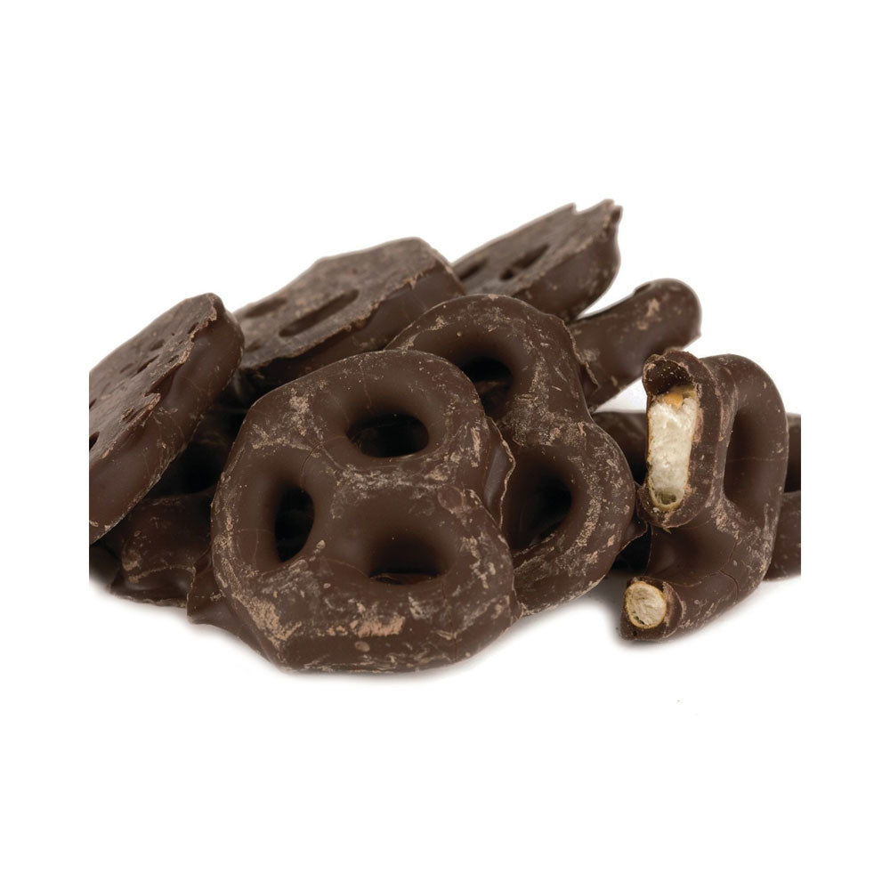 Dark Chocolate Mini Pretzels Bulk Candy 15 lbs