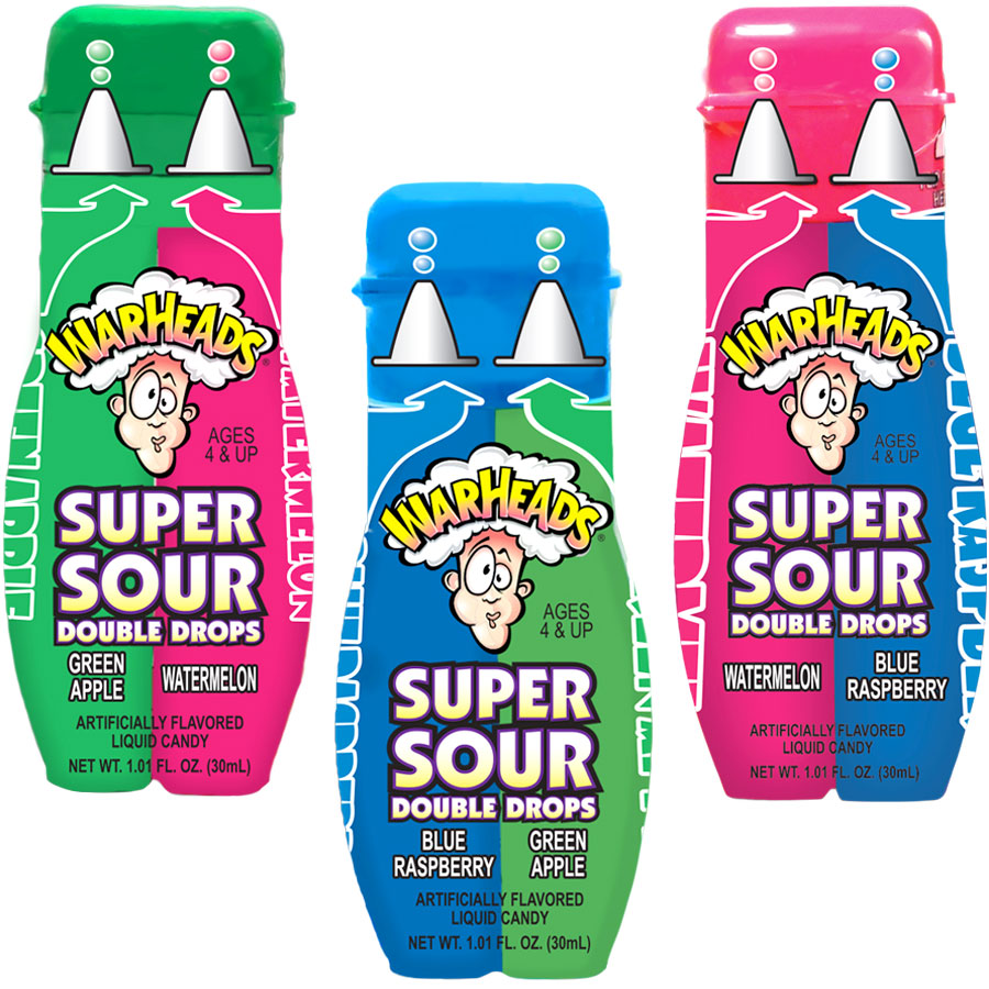 Warheads? Super Sour Double Drops (24 ct)