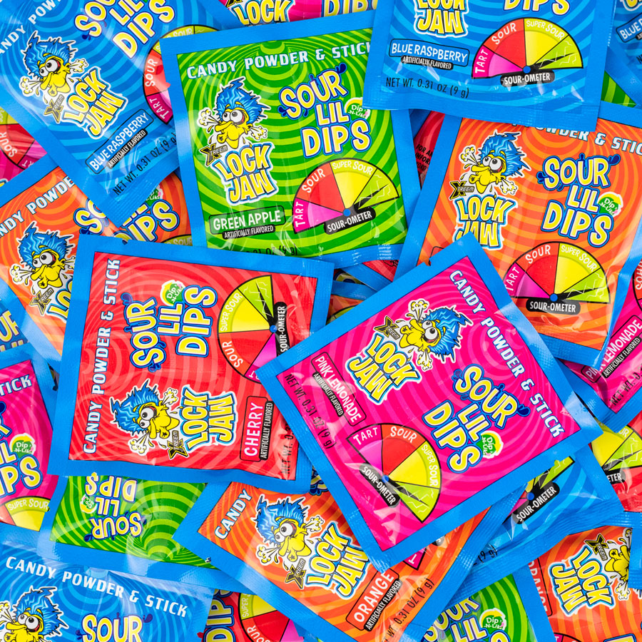 Xtreem Lock Jaw? Sour Lil Dips (144 ct)