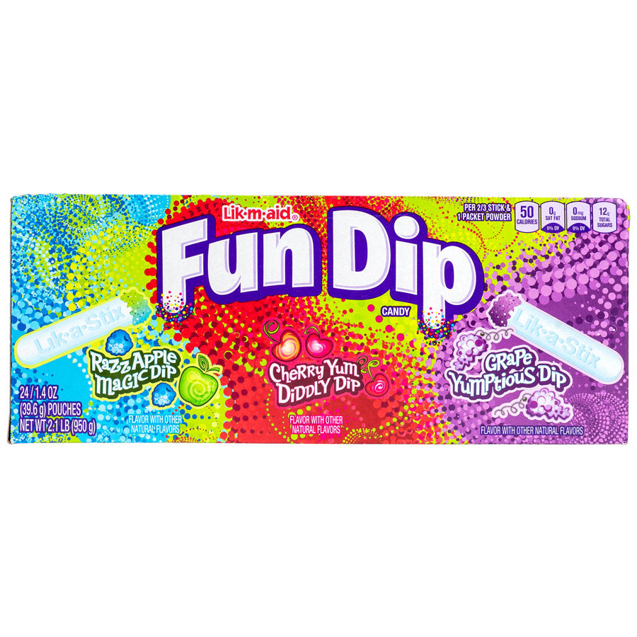 Lik-M-Aid Fun Dip (24 ct)