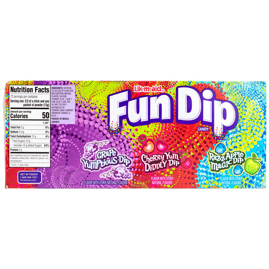 Lik-M-Aid Fun Dip (24 ct)