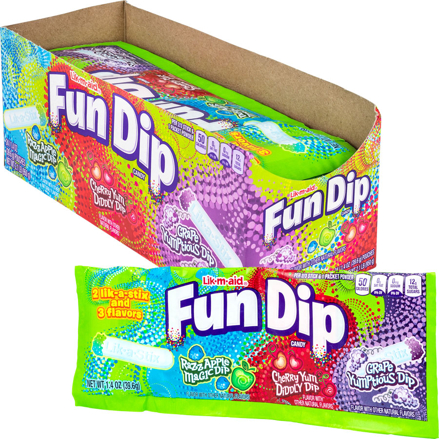 Lik-M-Aid Fun Dip (24 ct)