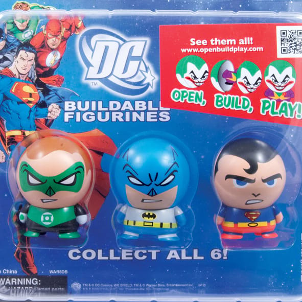 DC Comics Buildable Figurines Vending Capsules (2-inch)