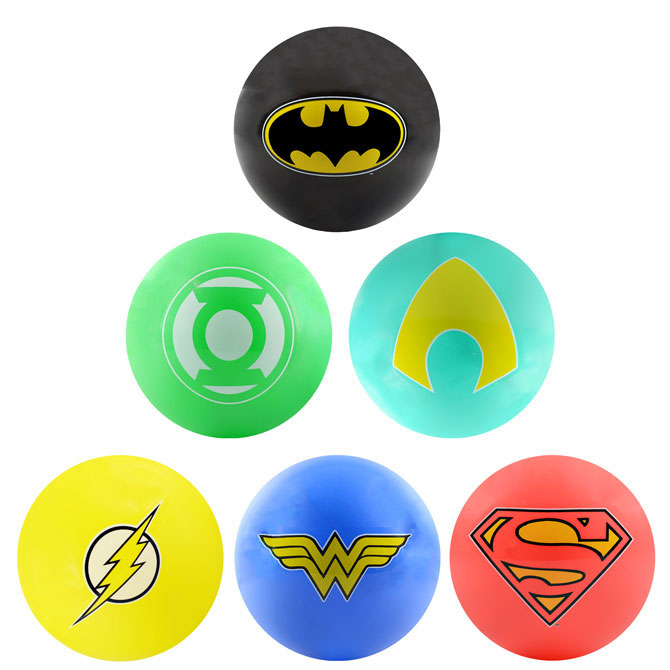 DC Comics Hero Logo 5 inch Inflatable Balls 250 ct