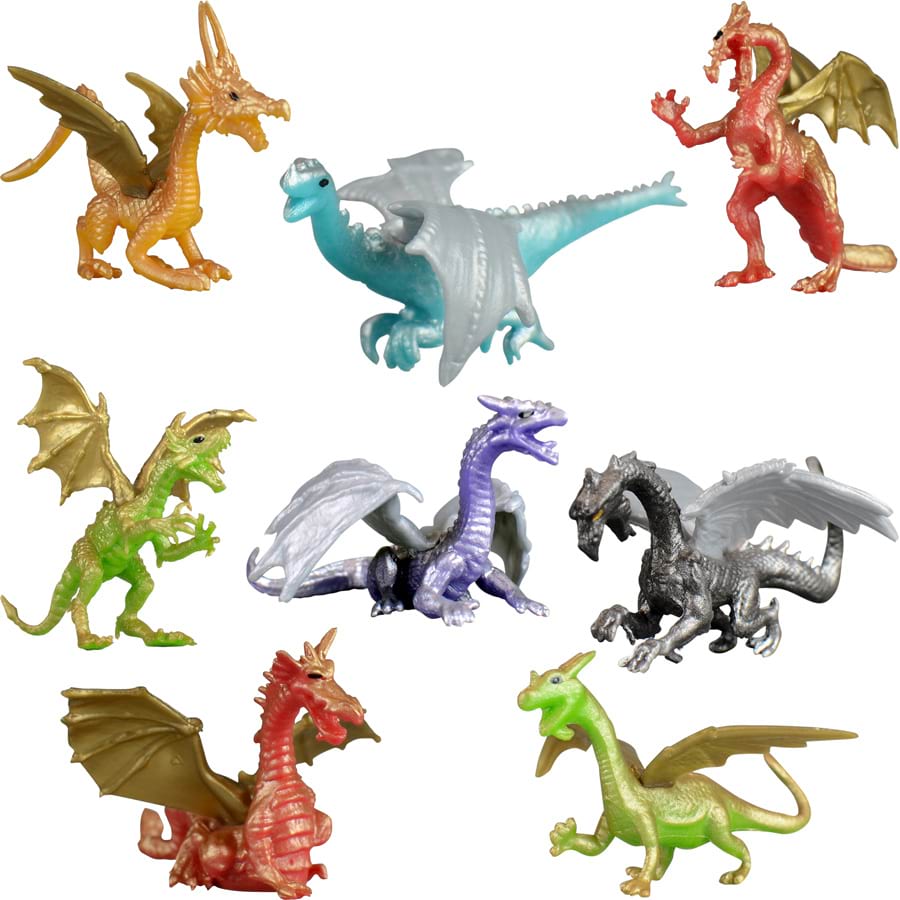 Dragon Figurines Vending Capsules (2-inch) 250 ct