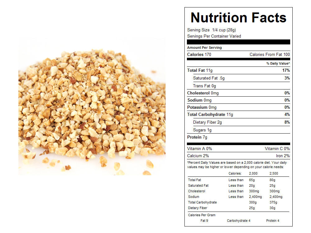 Dry Roasted Granulated Bulk Peanuts 25 lbs